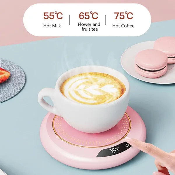 USB_Electric_Beverage_Tea_Water_Milk_Warmer_for_Coffee_Beverage_Milk_Tea_and_Hot_Chocolate_Coffee_Mug_Warmer_Beverage_Cup_Warmer_Coaster_with_Auto_Shut_Off_Electric_Coffee_Insulation_Pad