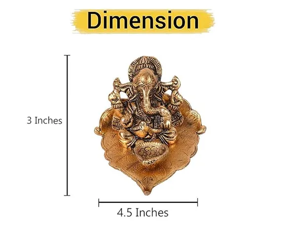 Ganesh_Idol_on_Leaf_-_Lord_Ganesha_with_Diya_-_Metal_Diya_for_Diwali_Decoration_Items_Home_Decorative_Gift_Puja_Gifts_Corporate,_Diwali_Gift_Item