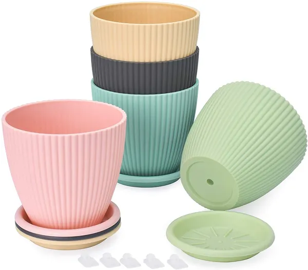 Set_of_5_Plastic_Round_Flower_Pots_for_Home_Planters,_Terrace,_Garden_Etc_|_Pack_of_05_|_Multicolor_|_Suitable_for_Home_Indoor_&_Outdoor_Gardening_Plants