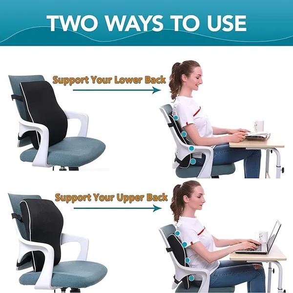 Backrest_For_Car_Seat,_Office_Chair_To_Sit_Up_Right,_Orthopaedic_Memory_Foam_Cushion/Pillow_Back_Pain_Relief,_Lumbar_Support,_Spine_Alignment,_And_Posture_Correction_-_360,_Black