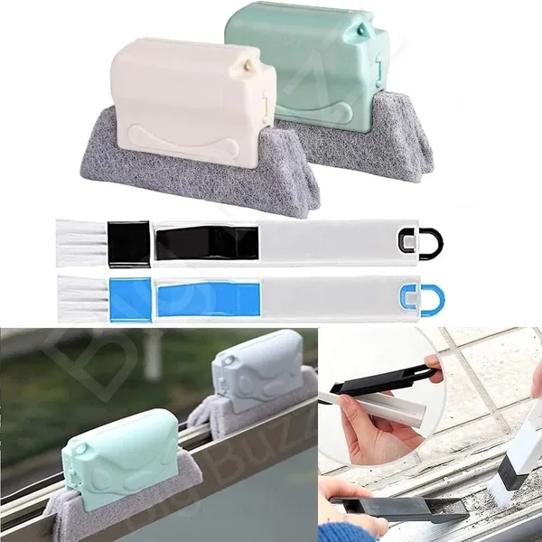 Set_of_2,_Window_Groove_Frame_Cleaning_Brush&_Dust_Cleaning_Brush_For_Window_Slot_Keyboard_With_Mini_Dustpan_Door_Track_Cleaning_Tool_For_All_Corners_Edges_Gaps(_Multicolour)_pack_of_2