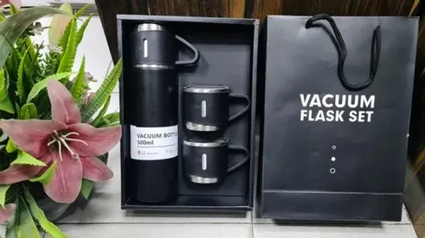 500_ml_Vacuum_Flask_Set_,_Thermo_Coffee_Tumbler,_Set_with_2_Extra_Cups_for_Coffee_Hot_Drink_and_Cold_Drink_Water_Flask,_Flask_with_3_Cups,_Multicolor