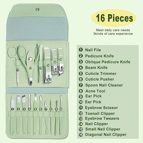 16-in-1,_Manicure_Set,__Pedicure_Kit_,_Professional_Nail_Kit_For_Pedicure_&_Manicure,_Pedicure_Tools_With_Toenail_Clippers_And_Fingernail_Clippers