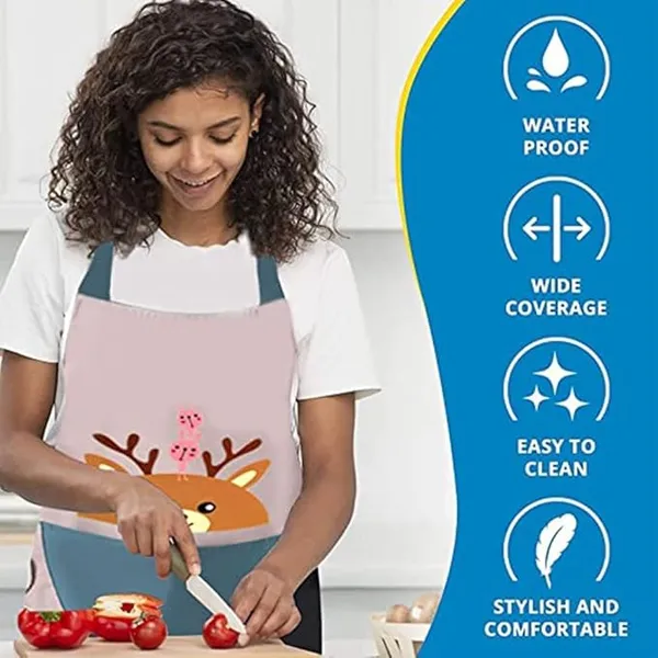 WaterProof_Apron_With_Large_Pocket_and_Hand-Wiping_Kitchen_Apron_Water/Oil-proof_Kitchen_Accessories_for_Home_Cooking_Fits_Men/Women,_Pocket_to_hold_Mobile,_Size_68x72_cm