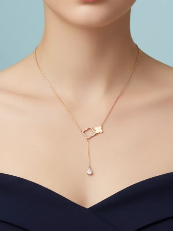 Rose_Gold_Zircon_Arc_Brass_Necklace_For_Women