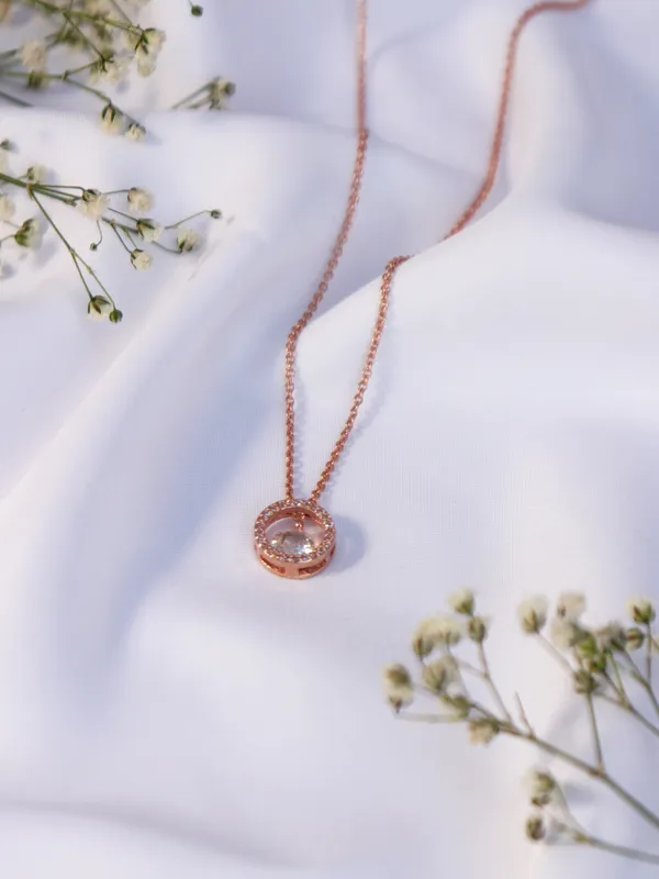 Rose_Gold_Halo_Brass_Necklace_For_Women