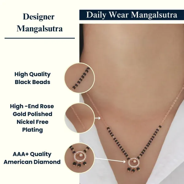 Avantra__18K_Rose_Gold_Tone_Plated_Mangalsutra