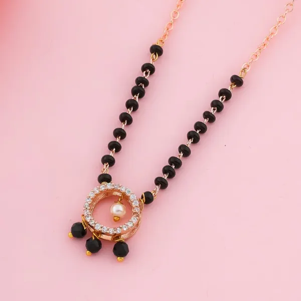 Avantra__18K_Rose_Gold_Tone_Plated_Mangalsutra
