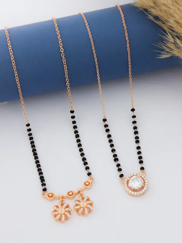 Navya_And_Varnika___18K_Rose_Gold_Tone_Plated_Mangalsutra_(_Pack_Of_2_Mangalsutra_)