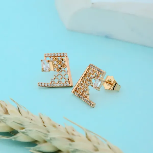 Rose_Gold_Classic_Designer_EarBrass_Ring_For_Women_For_Women