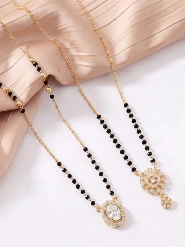 Suhana_And_Senorita_18K_Gold_Tone_Plated_Mangalsutra___(_Pack_Of_2_Mangalsutra_)