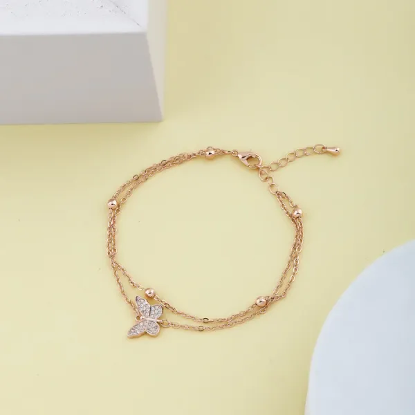 Rose_Gold_Dual_Liner_Butterfly__Brass_Bracelet_For_Women