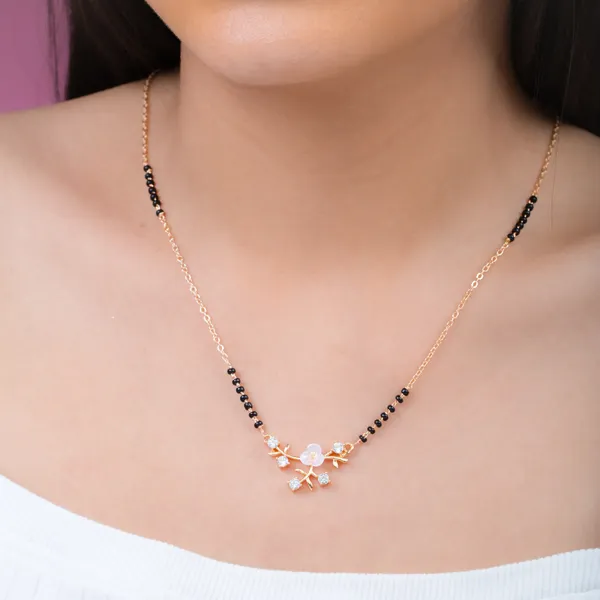 Siya__18K_Rose_Gold_Tone_Plated_Mangalsutra