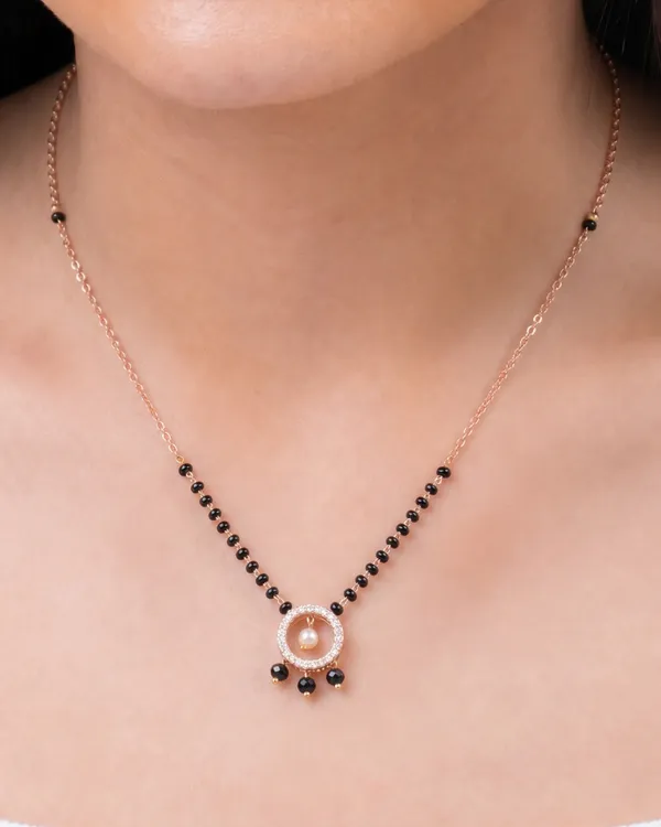 Avantra__18K_Rose_Gold_Tone_Plated_Mangalsutra