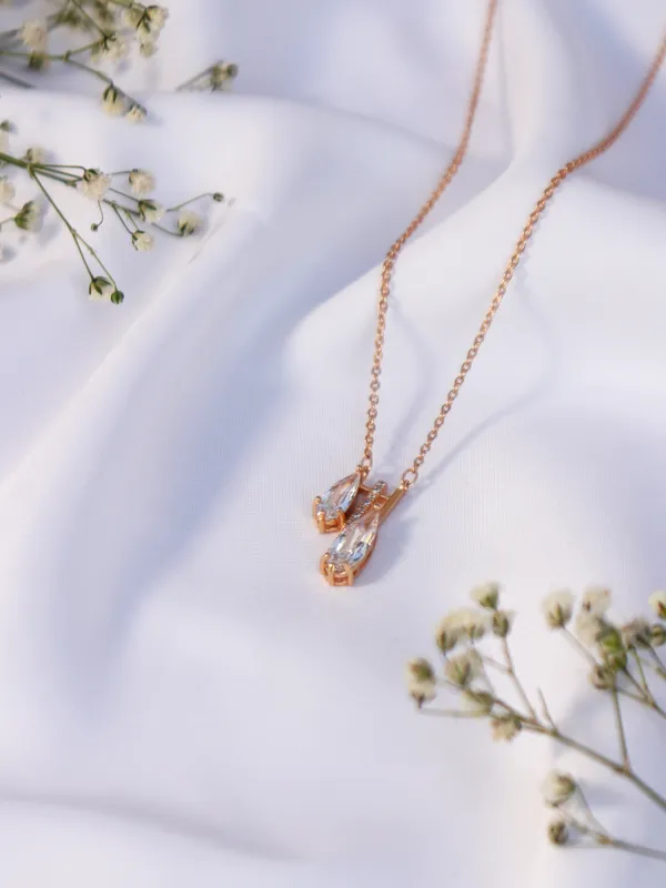 Rose_Gold_Criss-Cross_Dainty_Chain_Brass_Necklace_For_Women