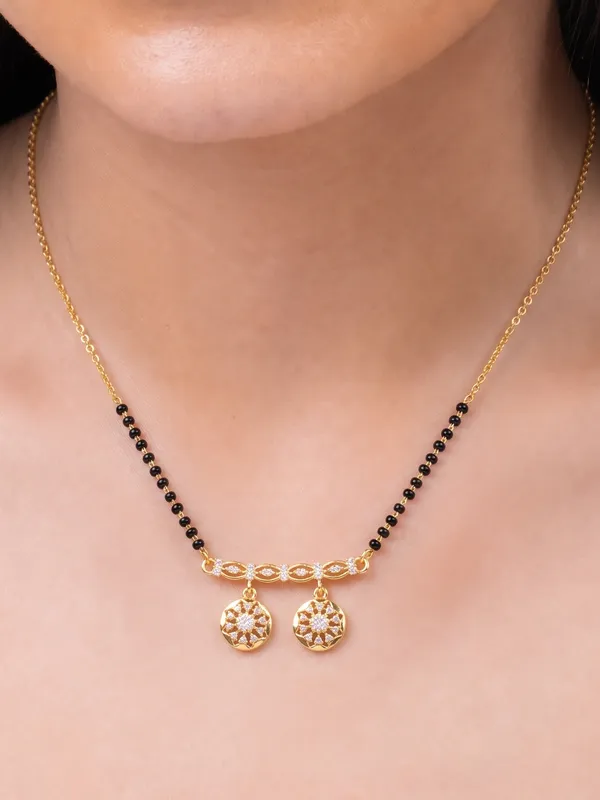Rihanna_18K_Gold_Tone_Plated_Mangalsutra