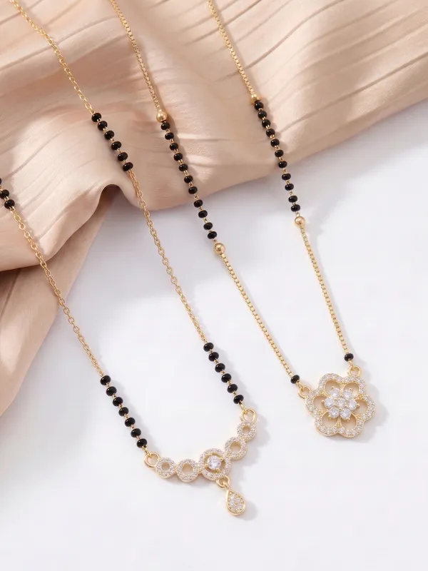 Malini_And_Tanvi_Mangalshutra_18K_Rose_Gold_Tone_Plated_Mangalsutra_(Pack_Of_2_Mangalsutra_)