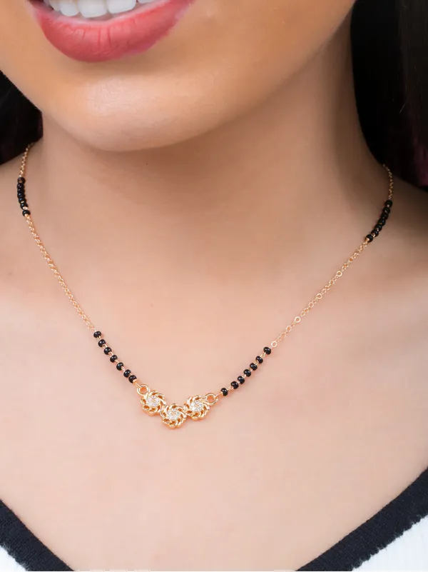 Indriya__18K_Rose_Gold_Tone_Plated_Mangalsutra