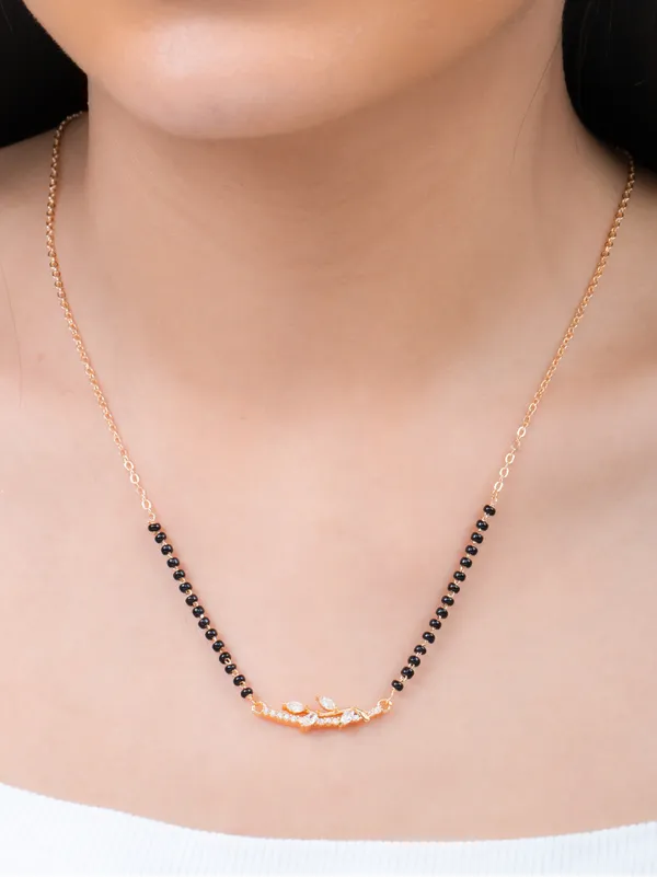 Everleaf__18K_Rose_Gold_Tone_Plated_Mangalsutra