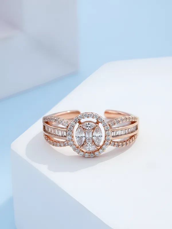 Rose_Gold_Rose_Gold_Zircon_Thrice_Brass_Ring_For_Women