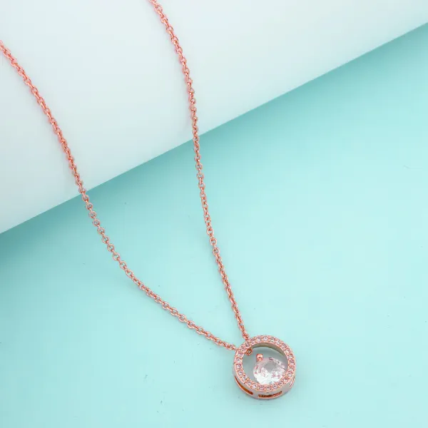 Rose_Gold_Halo_Brass_Necklace_For_Women