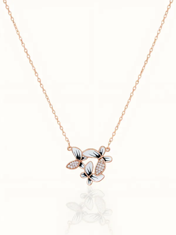 Gold_Colour_Joyful_Butterfly_Brass_Necklace_For_Womens