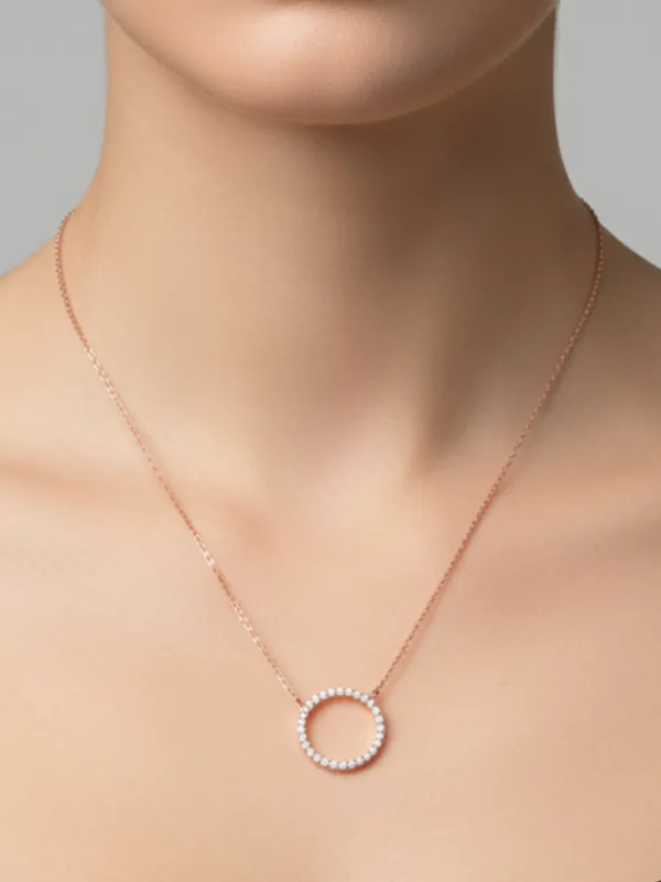 Radiant_Rose_Gold_Circle_of_Elegance_Brass_Necklace_For_Womens
