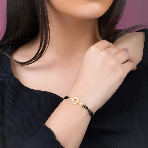 Amrita_18K_Gold_Tone_Plated_Mangalsutra_Bracelet