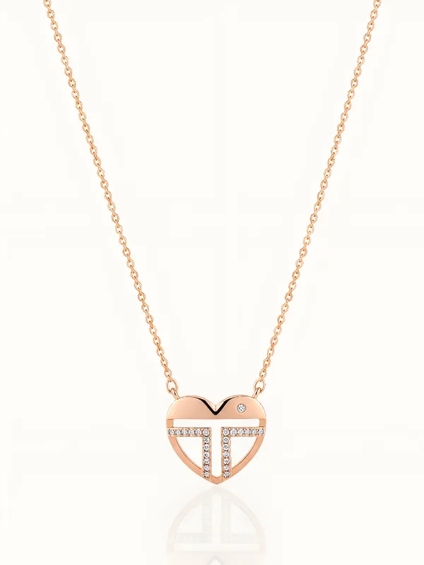 Gold_Colour_Lovable_Heart_Rose_Gold_Brass_Necklace_For_Womens