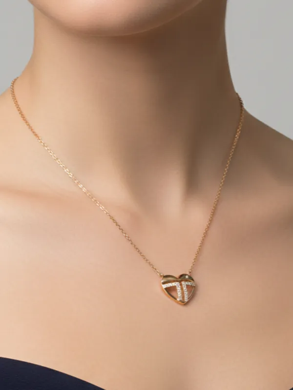 Gold_Colour_Lovable_Heart_Rose_Gold_Brass_Necklace_For_Womens