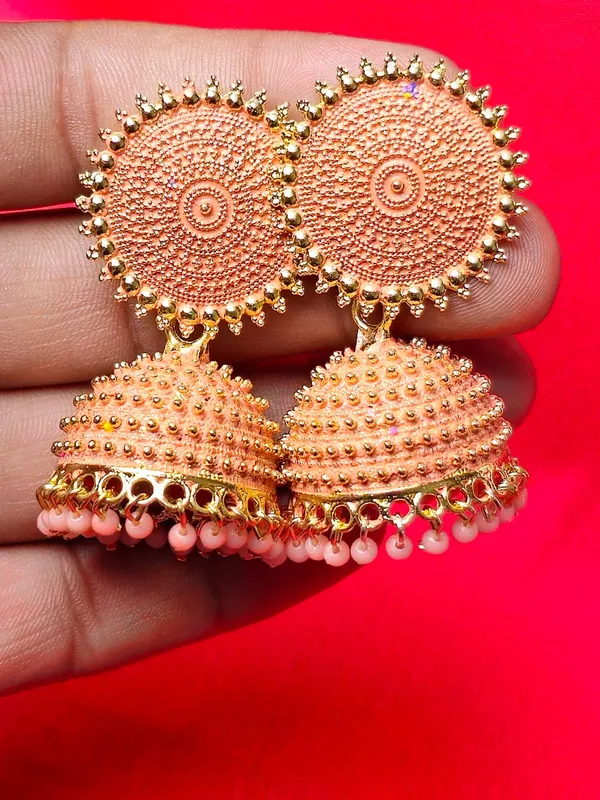Traditional_Jhumka_Earrings_|_Adorable_Designer_Monalisa_Stone_Jewelry