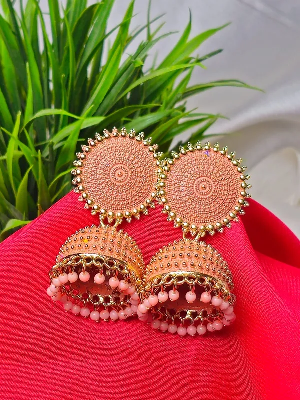 Traditional_Jhumka_Earrings_|_Adorable_Designer_Monalisa_Stone_Jewelry