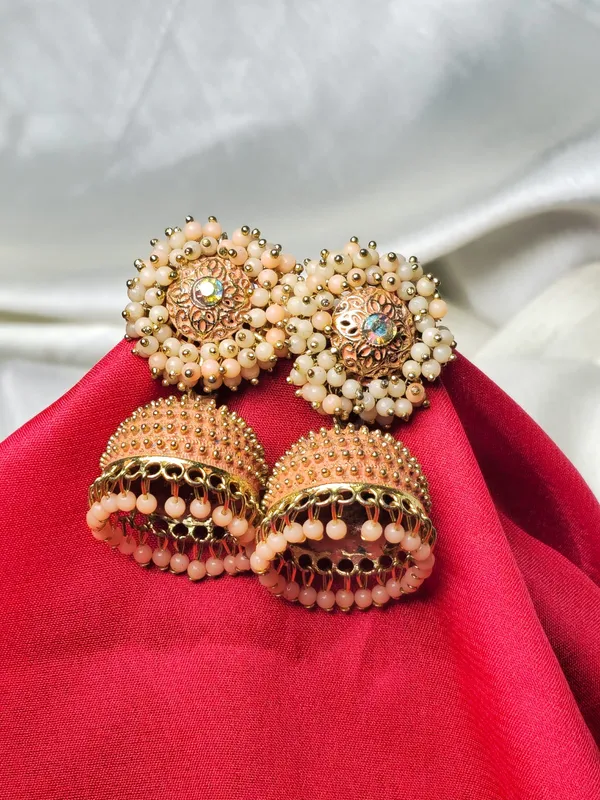 Traditional_Jhumka_Earrings_|_Adorable_Designer_Monalisa_Stone_Jewelry