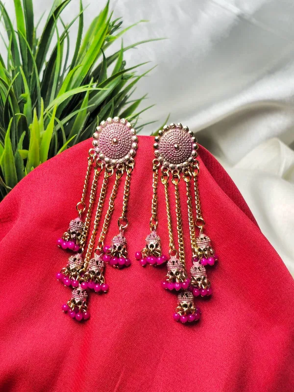 Traditional_Pearl_Hanging_Earrings_|_Adorable_Designer_Monalisa_Stone_Jewelry