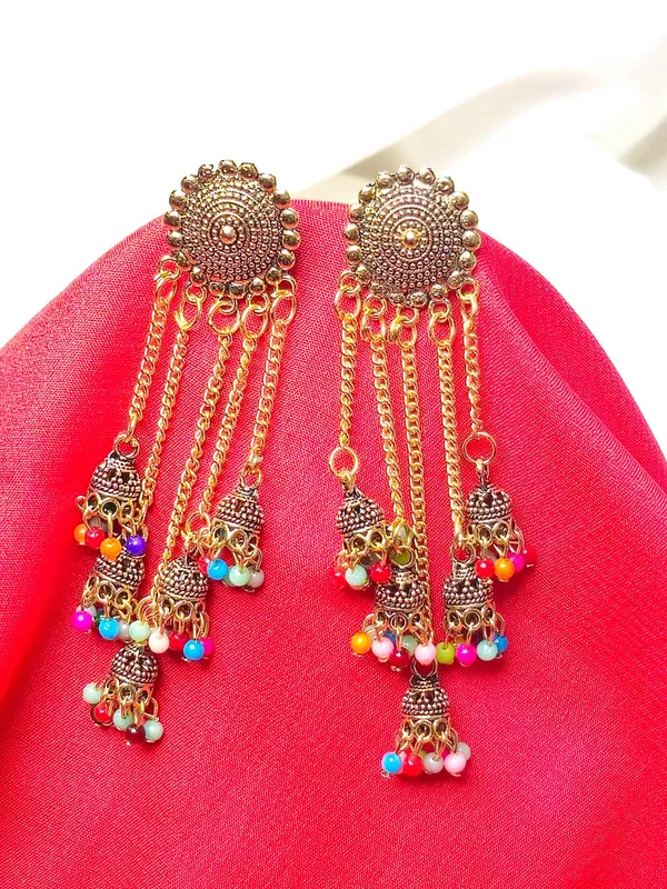 Traditional_Pearl_Hanging_Earrings_|_Adorable_Designer_Monalisa_Stone_Jewelry