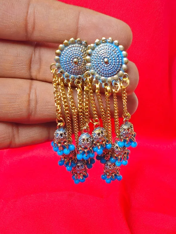 Traditional_Pearl_Hanging_Earrings_|_Adorable_Designer_Monalisa_Stone_Jewelry