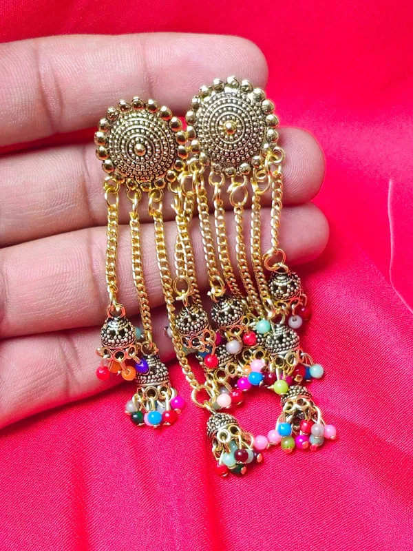 Traditional_Pearl_Hanging_Earrings_|_Adorable_Designer_Monalisa_Stone_Jewelry