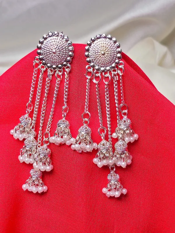 Traditional_Pearl_Hanging_Earrings_|_Adorable_Designer_Monalisa_Stone_Jewelry