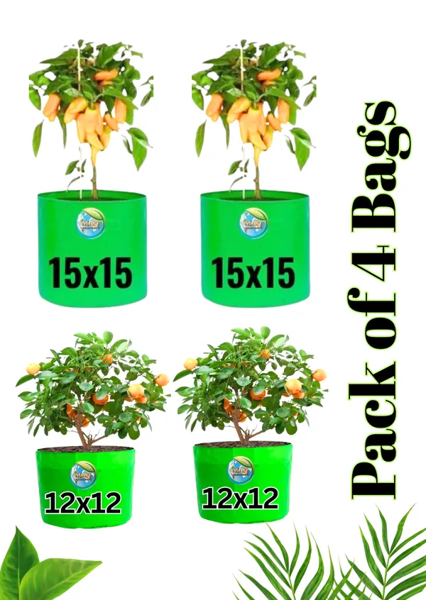 12"_x_12"_-_2nos,_15"_x_15"_-_2nos,_Pack_of_4_Grow_Bags_for,_Home_Gardening,_Terrace_,_Balcony_Gardening_Grow_Bag
