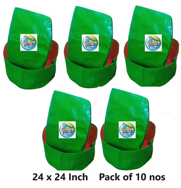 24"x9"_Breathable_Fabric_UV_Protection_HDPE_Grow_Bags_For_Terrace_Gardening_-_240_Gsm,_Specially_Designed_For_Growing_Carrot,_Radish,_Spinach,_Mint,_Coriander,_Fenugreek,_And_More_|_MAQ