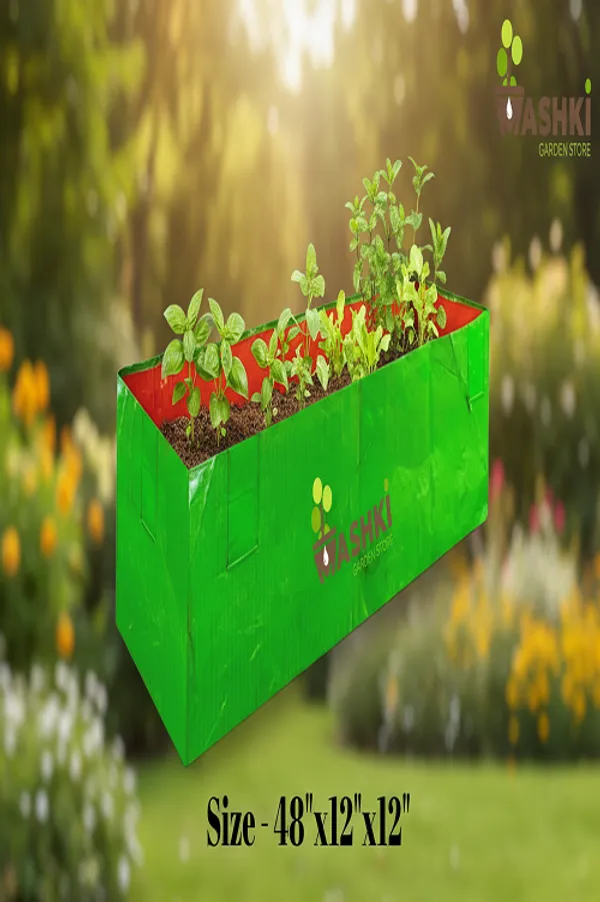 48x12x12_Inch_Grow_Bag,_HDPE_250_GSM_Heavy_Duty_Vegetable,_Planter_for_Terrace_Garden_Grow_Bag_(Pack_of_2)