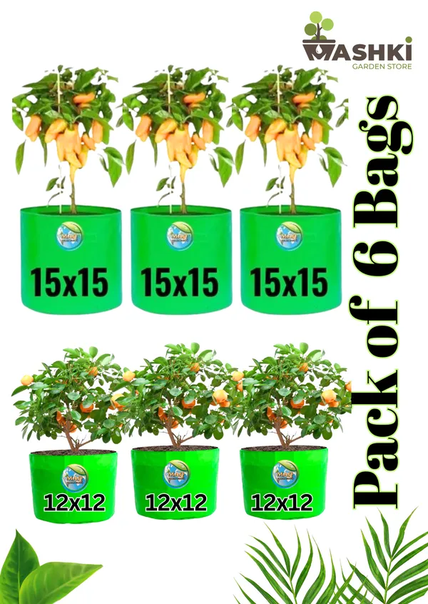12"_x_12"_-_2nos,_15"_x_15"_-_2nos,_Pack_of_4_Grow_Bags_for,_Home_Gardening,_Terrace_,_Balcony_Gardening_Grow_Bag