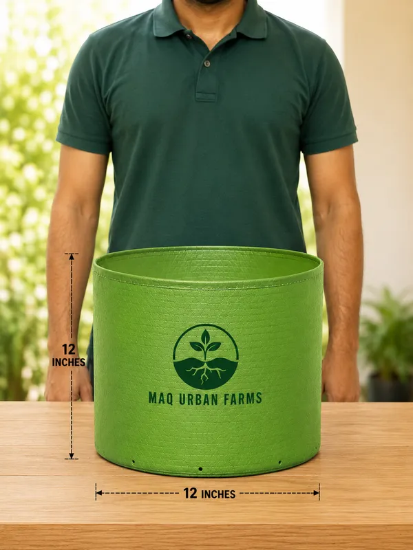 Maq_12"x12"_UV_Grow_Bags__-_HDPE_Fabric_for_Green_Gardening_Pack_of_10_and_20_nos