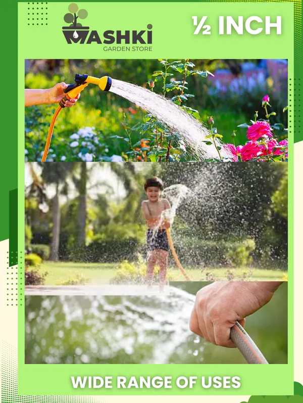 MAQ_30M_1/2_Inch_PVC_Water_Pipe_|_Flexible_Garden_Hose_for_Home,_Garden_&_Car_Wash_1/2_TUBING_Hose_Pipe