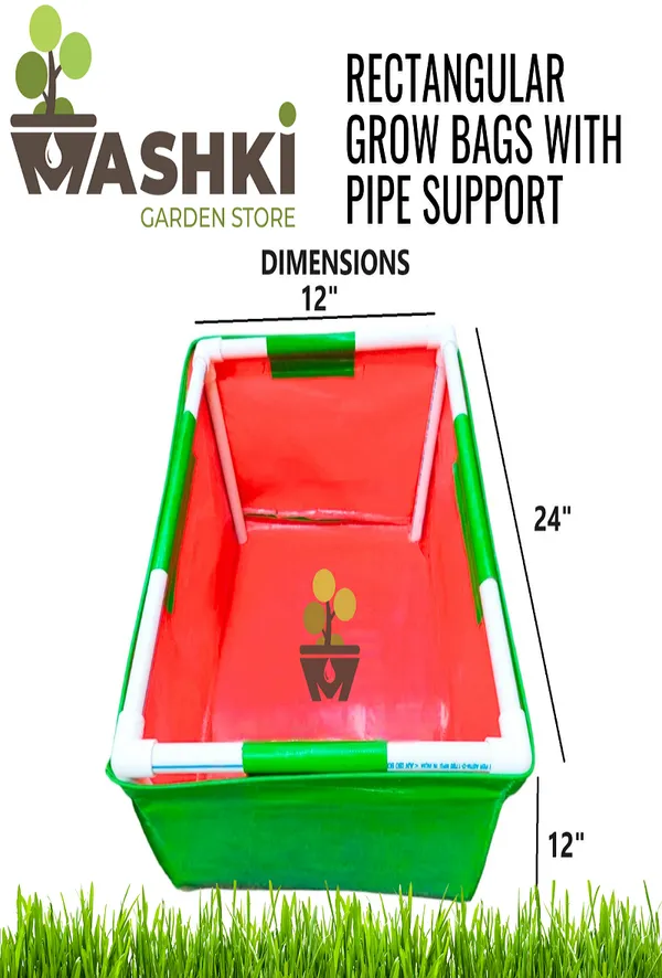 Maq_24"x12"x12"_Rectangular_Grow_Bag_with_Support_-_Versatile_for_Home_and_Kitchen