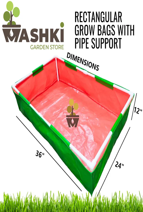 Maq_24"x36"x12"_Rectangular_Grow_Bag_with_Support_-_Reliable_Planting_Solution