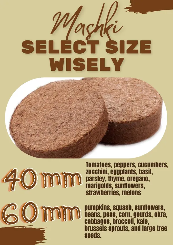 60mm_Cocodisc_(Pack_of_30_Piece)_Coir_Coins_Cocopeat_Pellet_For_Gardening_Indoor_Outdoor_Seedling_Tray,_Coco_Peat_Disc_Suitable_For_Seeds_Germination_&_Rooting_60Mm_Dia_Disc
