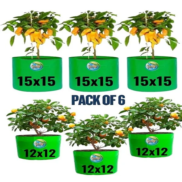 12"_x_12"_-_3nos,_15"_x_15"_-_3nos,_Pack_of_6_Grow_Bags_for,_Home_Gardening,_Terrace_,_Balcony_Gardening_Grow_Bag