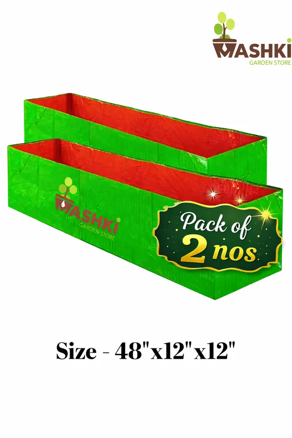 48x12x12_Inch_Grow_Bag,_HDPE_250_GSM_Heavy_Duty_Vegetable,_Planter_for_Terrace_Garden_Grow_Bag_(Pack_of_2)