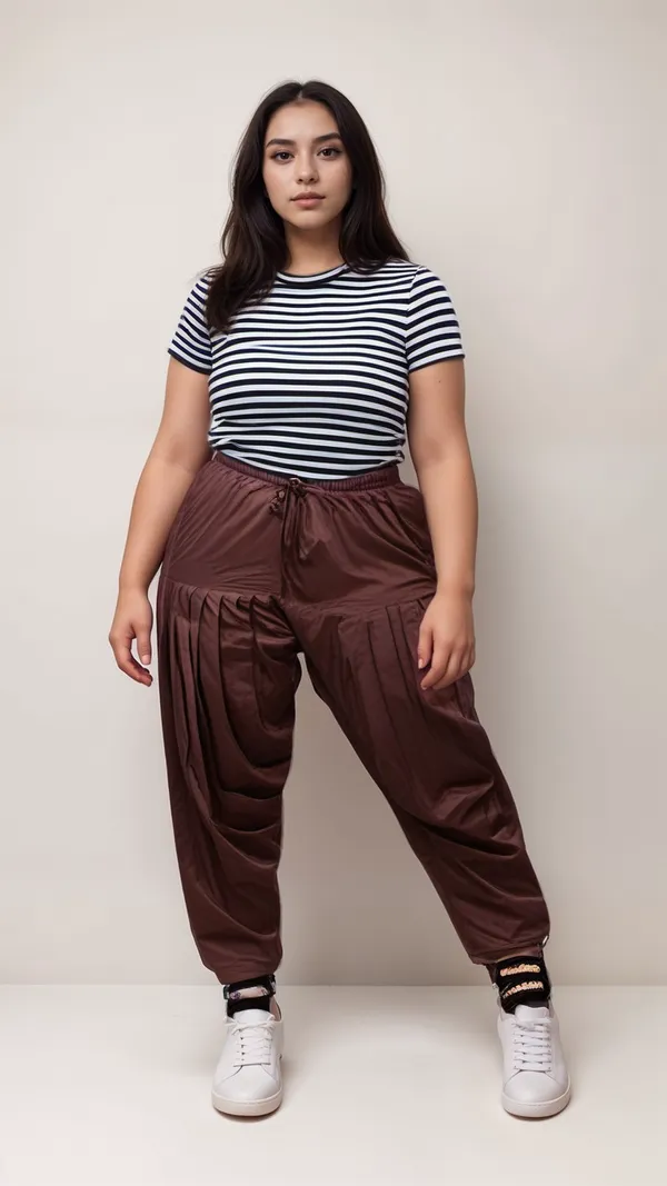 Brown_Cotton_Patiala_Salwar_For_Women